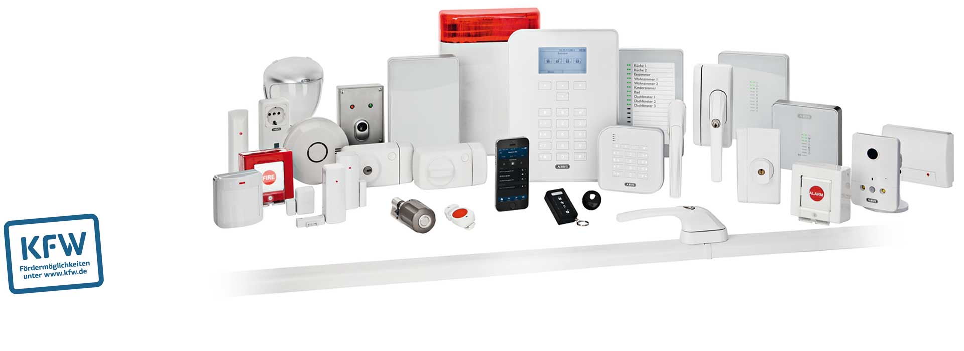 ABUS Secvest Produktguppe